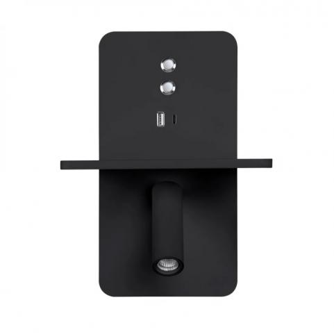 Бра Arte Lamp Bess  A7453AP-1BK