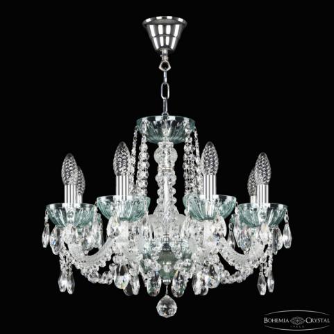 Люстра Bohemia Ivele Crystal 5402/8/165 Ni Birusa/M-1H