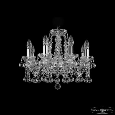Люстра Bohemia Ivele Crystal 1413/8/165 Ni Balls
