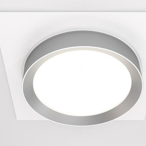Точечный светильник Maytoni Technical Hoop DL086-GX53-SQ-WS