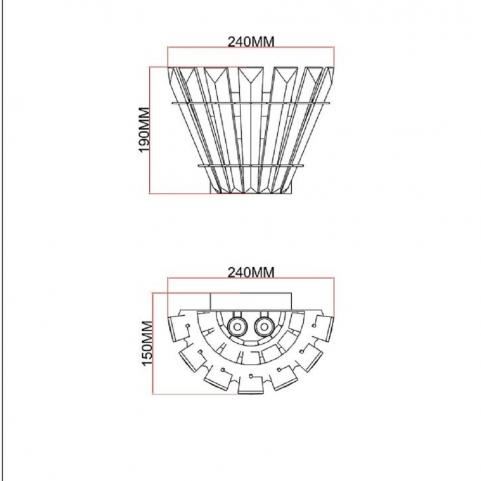 Бра Arte Lamp Florizel A1072AP-2AB