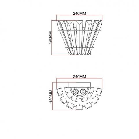 Бра Arte Lamp Florizel A1072AP-2CC