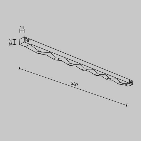 Трековый светильник Maytoni Technical Basity  Spiky TR175-1-12WTW-M-B