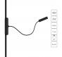Магнитный трековый светильник Arte Lamp Rapid 4000К A6162PL-1BK