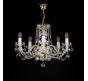 Люстра Art Glass TATANA VI. WHITE NICKEL CE