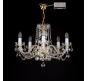 Люстра Art Glass TATANA VI. WHITE NICKEL CE