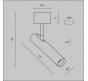 Спот Maytoni Technical Ceiling 4000K Focus T C141CL-L125-6W4K-W