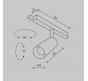 Трековый светильник Maytoni Technical Exility 3000K  Focus LED TR032-2-5W3K-M-BBS