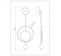 Бра Arte Lamp Polaris A2604AP-7BK