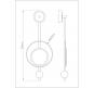 Бра Arte Lamp Polaris A2604AP-7GO
