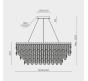 Люстра Modelux ML.7222   ML.7222.1200 GD